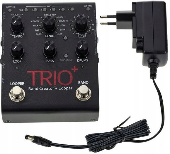 Digitech Trio+ Plus Band Creator Efekt Gitarowy Sampler Perkusyjny