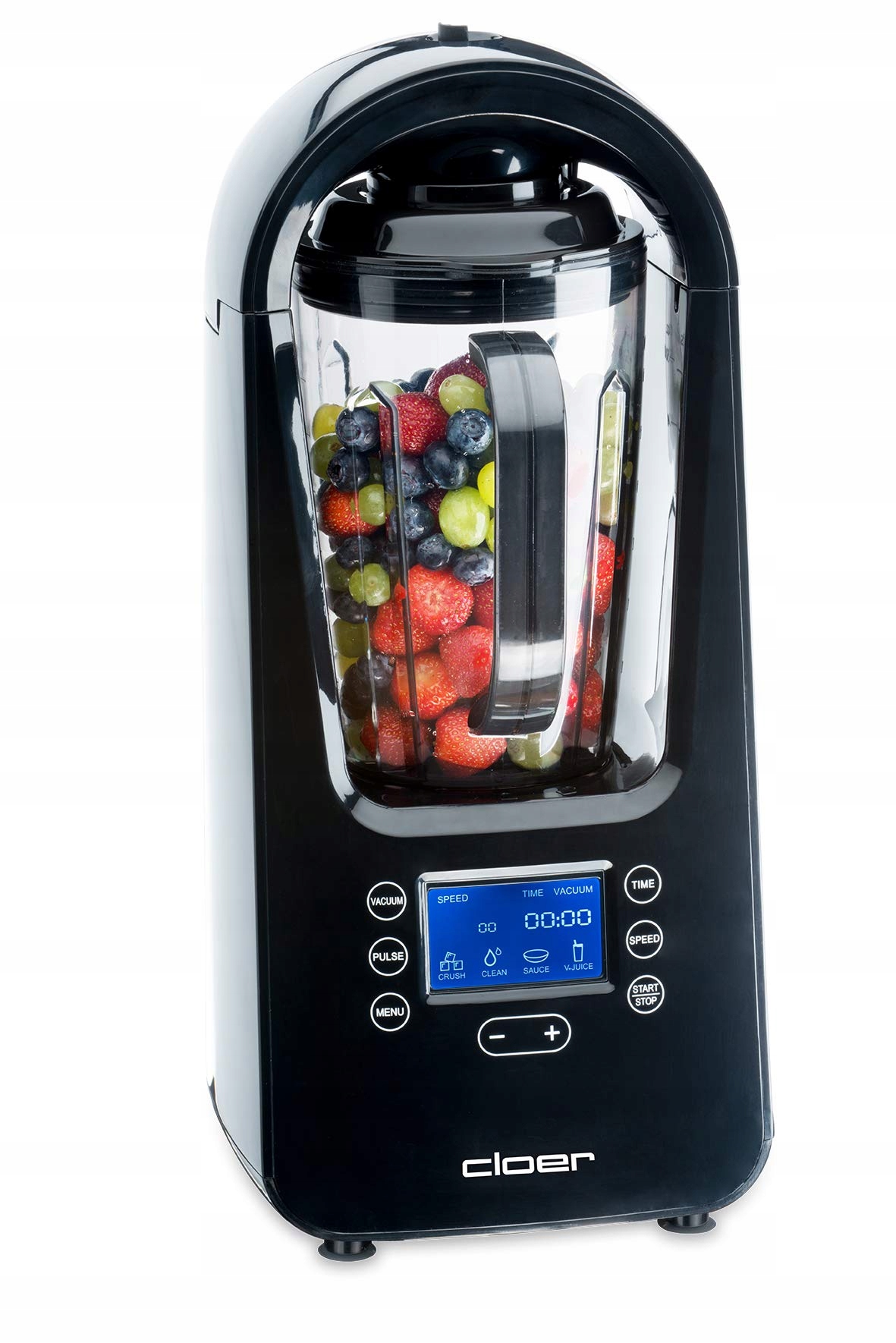 CLOER Blender Próżniowy 800W 21000 RPM Czarny 1500ml Z Pojemnikiem