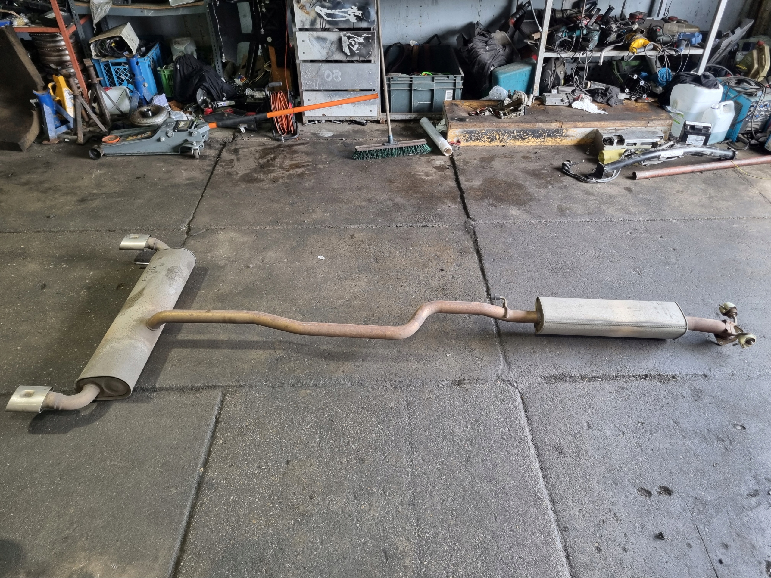 OPEL ASTRA K 1.6T TŁUMIK WYDECH