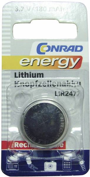 

Akumulator guzikowy, litowy Conrad Energy LIR2477