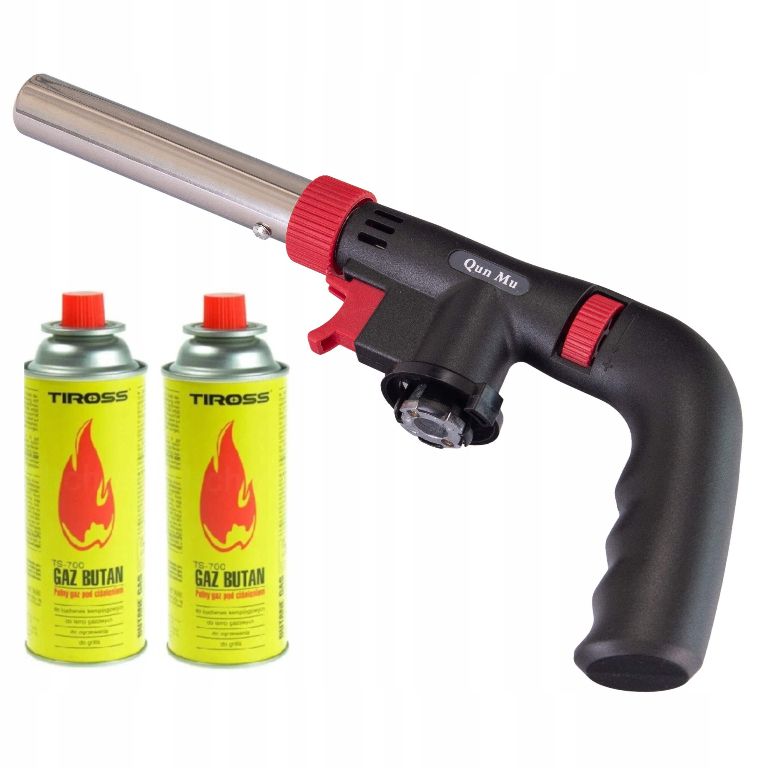 

Palnik Gazowy Ręczny Turbo Duży 1300st. 2x Gaz