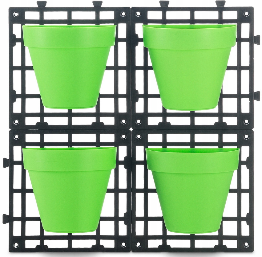 

Kwietnik ogród wertykalny 4 moduły szare Delimano