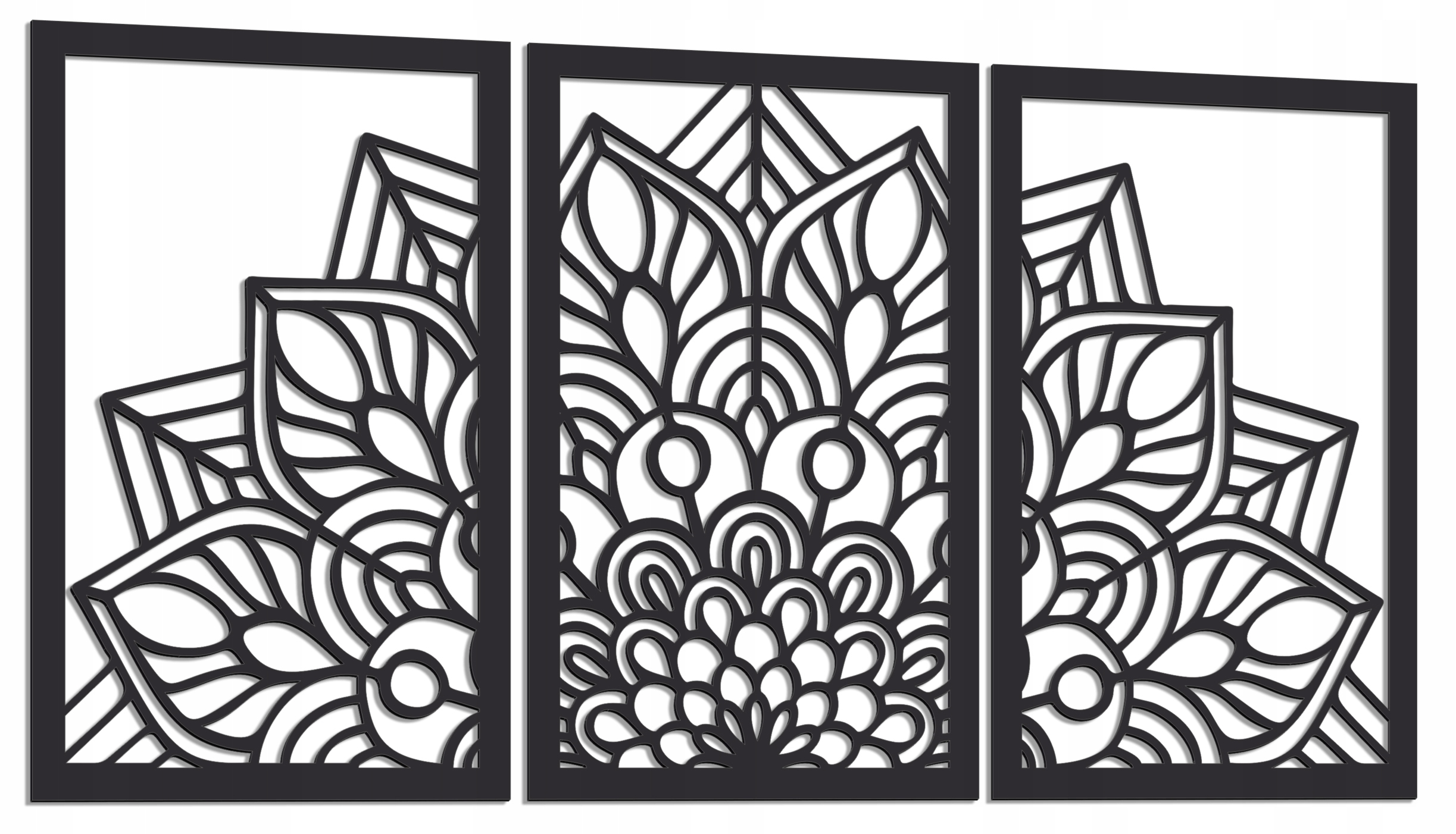 

Obraz ażurowy Dekoracja ścienna Panel Mandala 3D