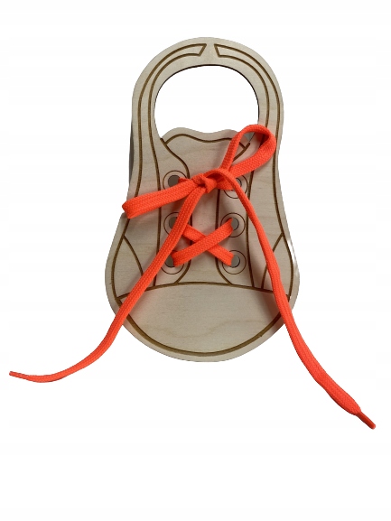 But do nauki wiązania dziecka, sznurowadło Hałys Grawer