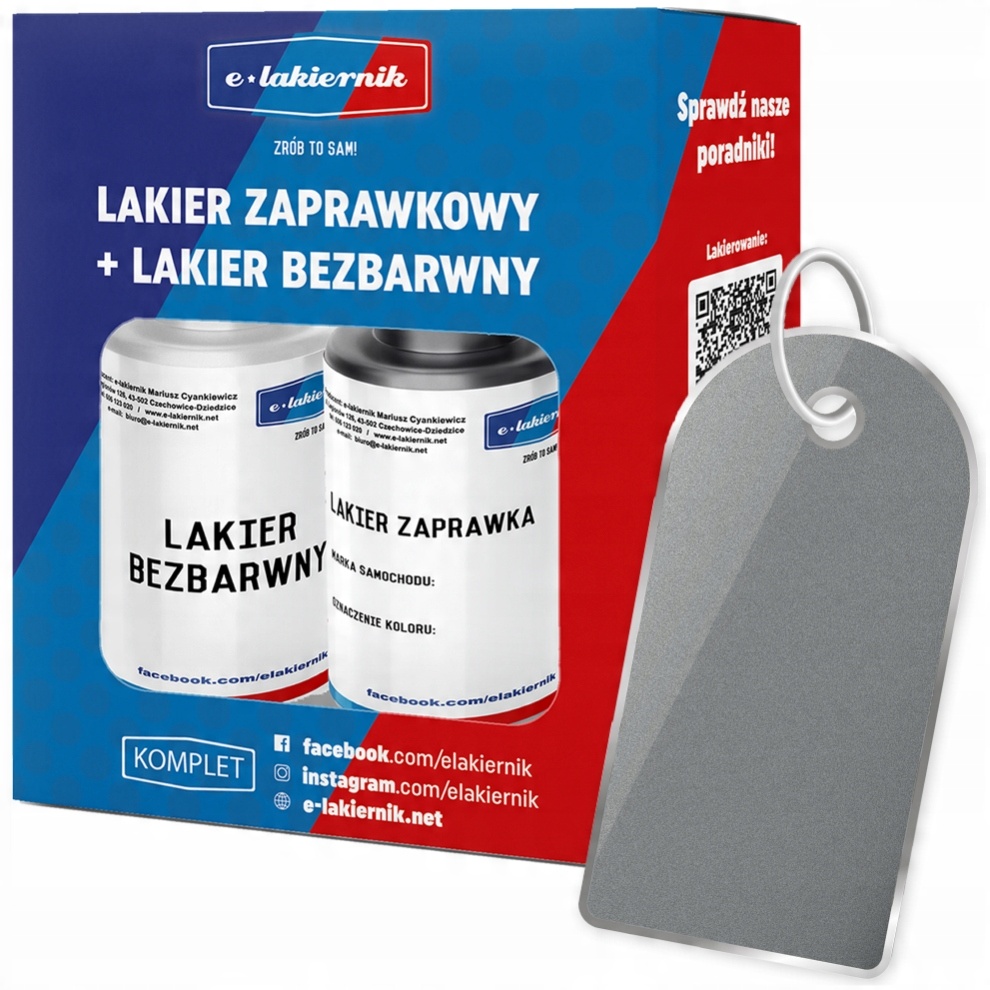 

Lakier Zaprawka Bezbarwny Citroen Ezr/ezrc