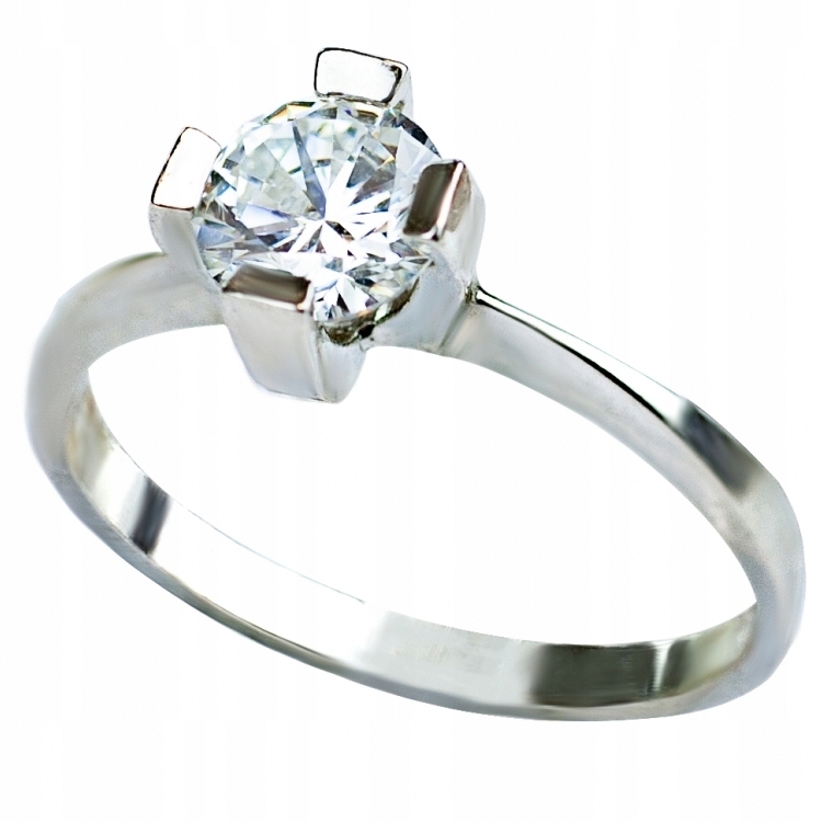 Krásný Prstýnek S Očkem Stříbro 925 Zirkon