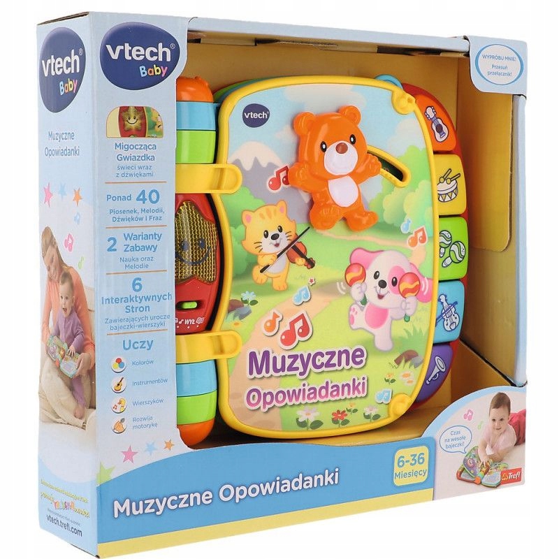 MUZYCZNE OPOWIADANKI KSIĄŻECZKA INTERAKTYWNA