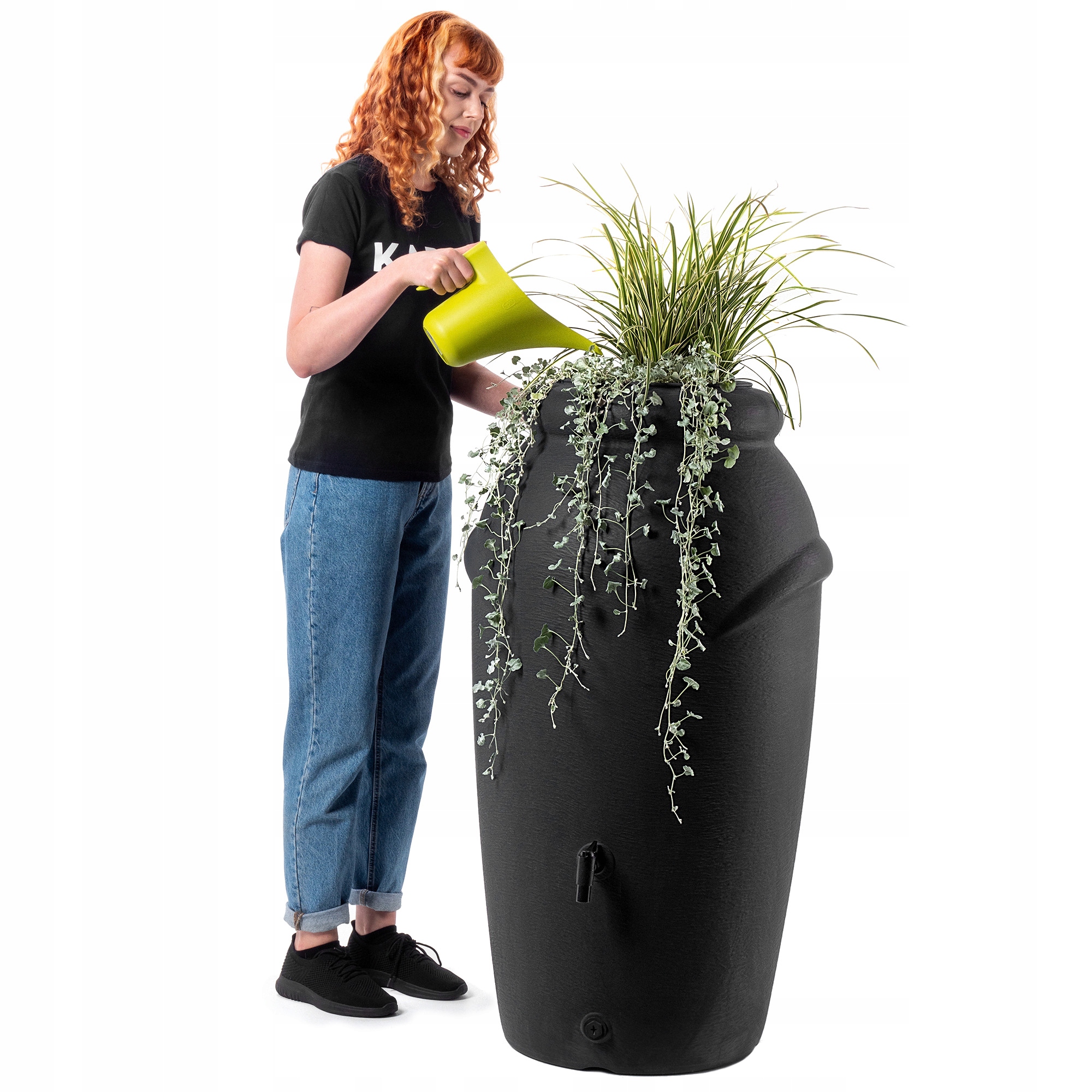 ZBIORNIK NA DESZCZÓWKĘ 210L WODĘ 2w1 ZESTAW Kolor inny