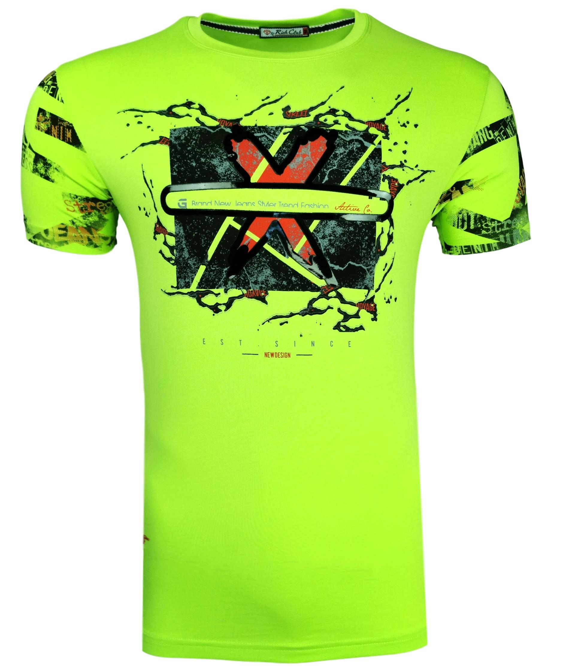 

Koszulka Męska T-shirt _ Zielony T852 r. XXL