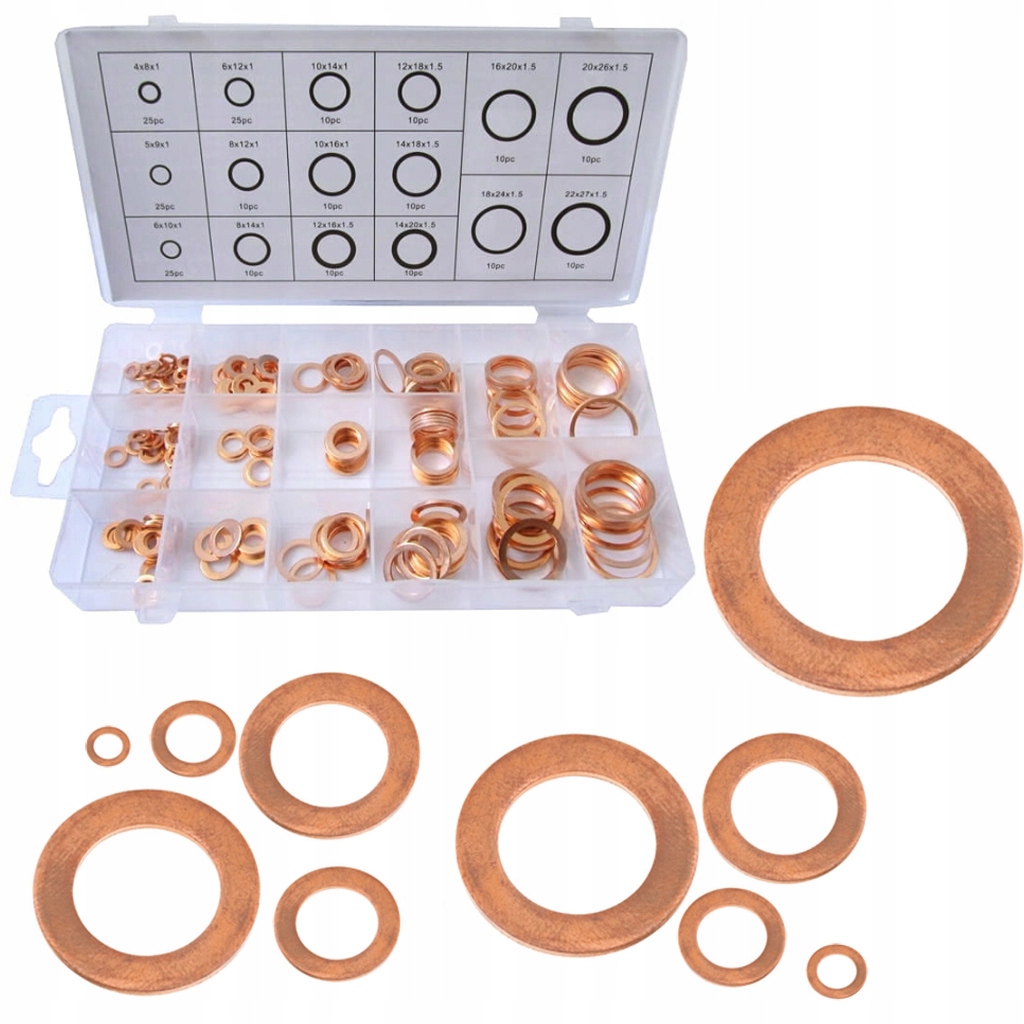 

Podkładki miedziane zestaw 220 podkładka Falontech