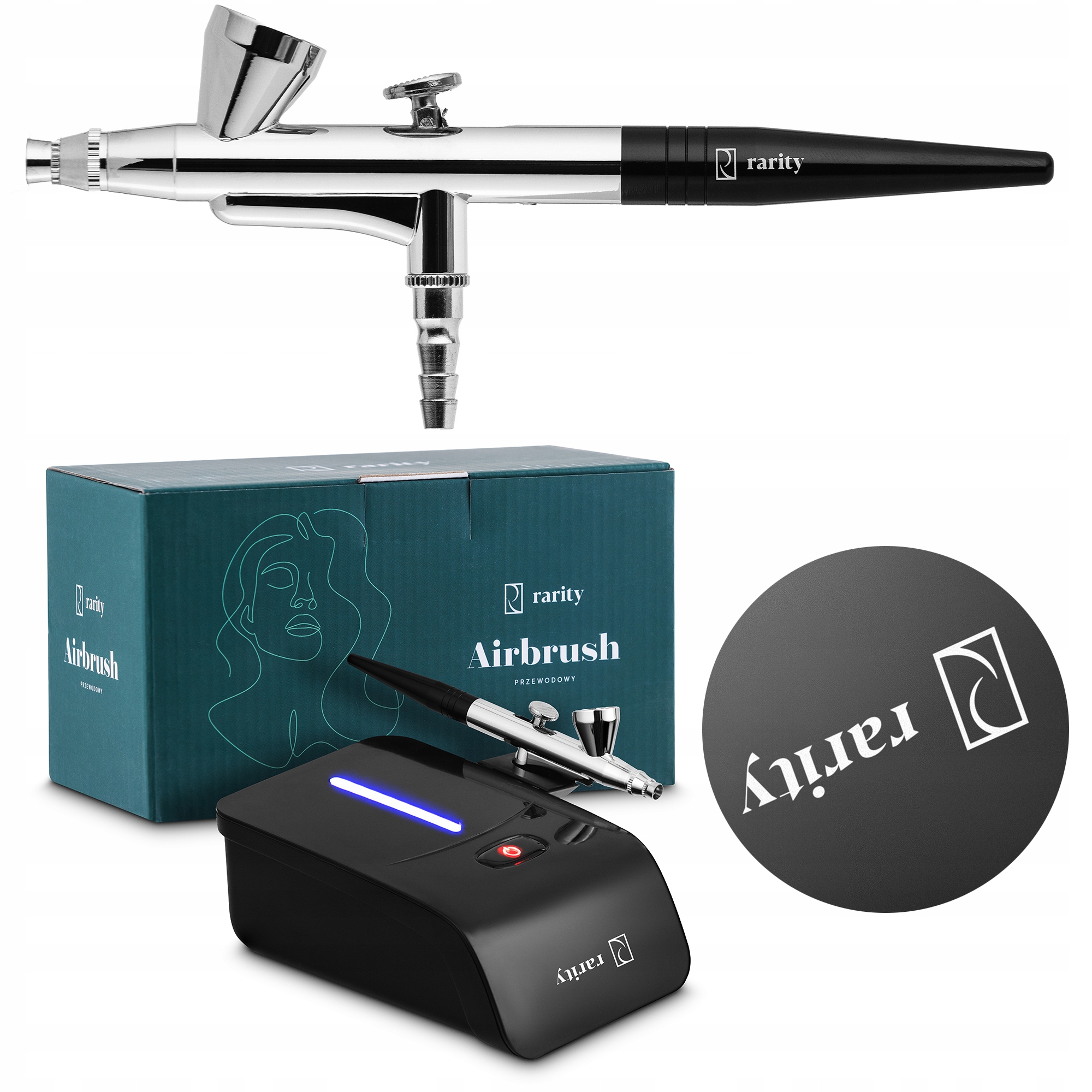 Airbrush Na Obočí A Nehty Drátový Erotik Otočené Logo