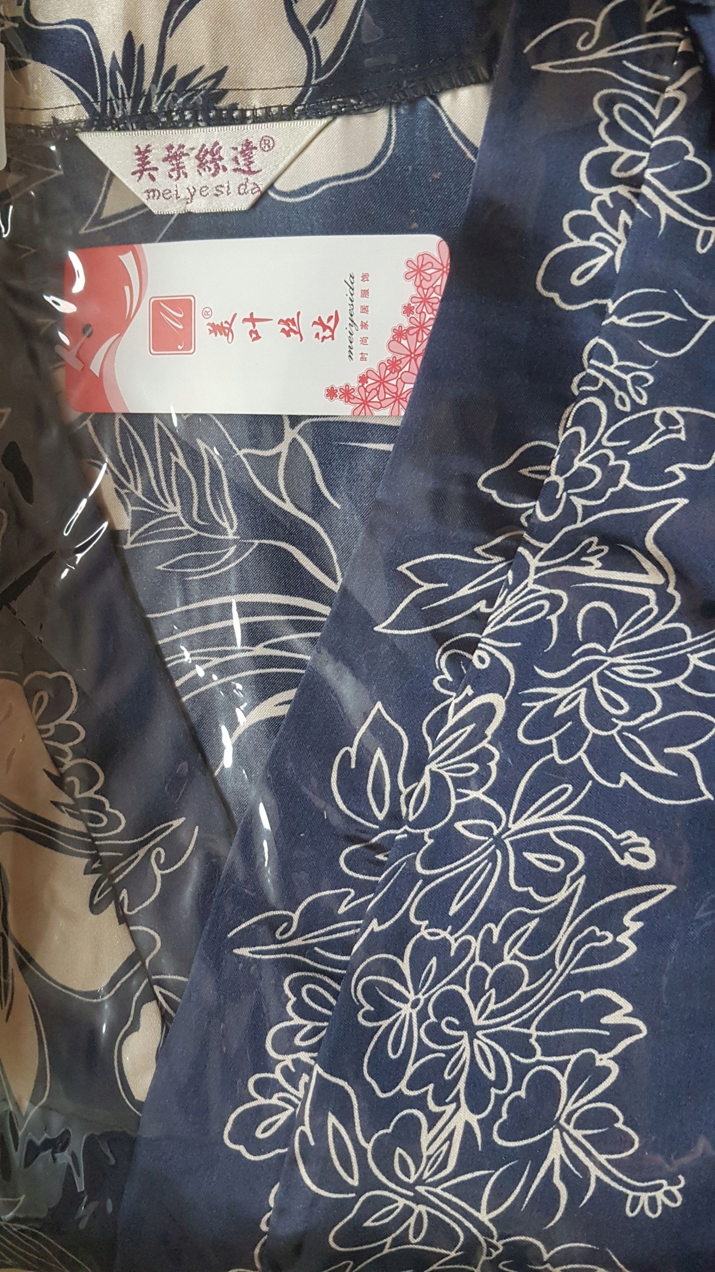 UNIWERSALNE KOBIECE KIMONO SZLAFROK YUKATA TOGA HAFT PIŻAMA KWIAT PASEK Płeć kobieta