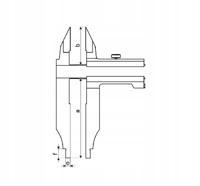 SUWMIARKA ANALOGOWA DWUSTRONNA MADa 200 x 60 0.05 Rodzaj analogowa