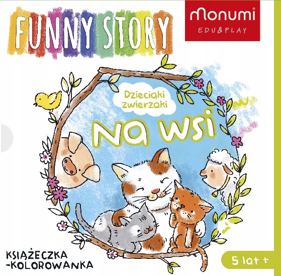

Monumi harmonijka książeczka kolorowanka Na Polu