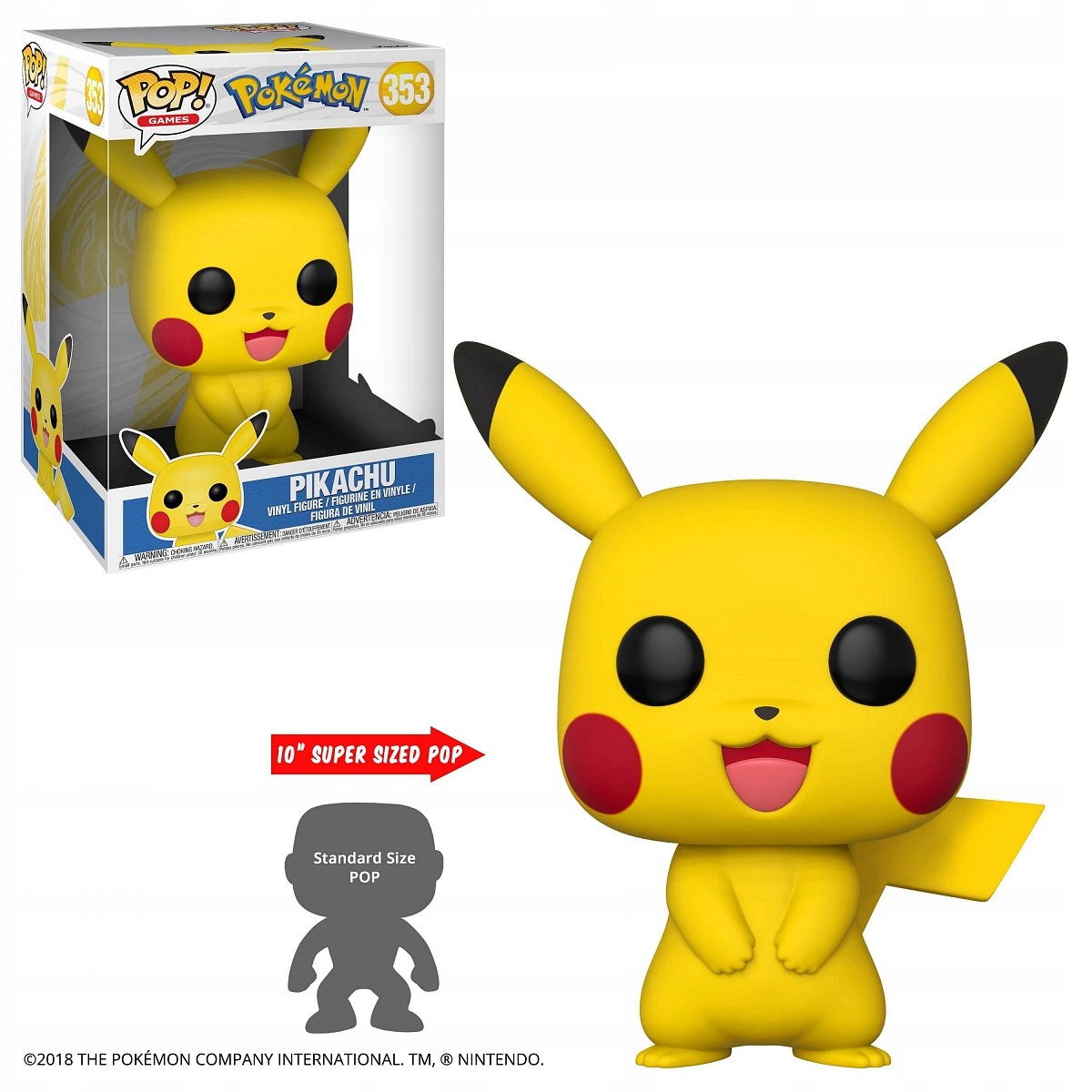 Funko Pop! Pokémon Sized Pikachu 25 cm