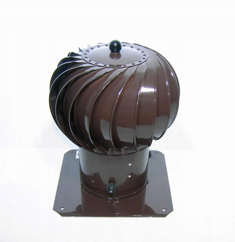 Komínový Nástavec Otočný Turbo 150MM Hnedý