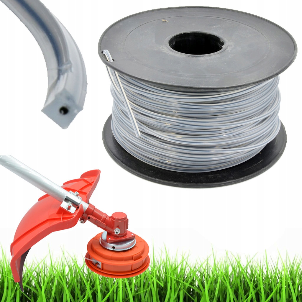 

Żyłka Tnąca Do Kosy Kwadrat 3,0mm 100m Wzmocniona