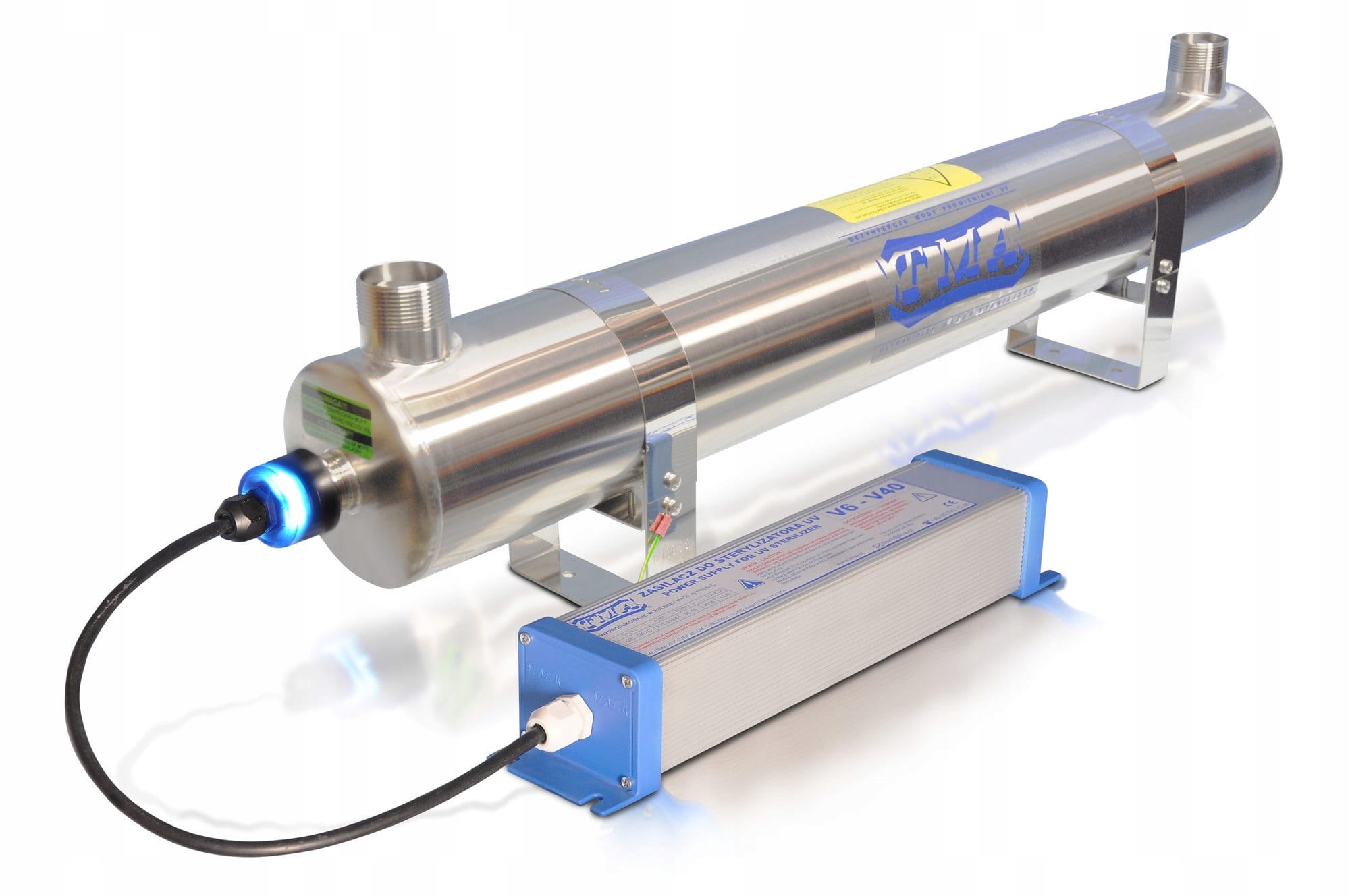 Uv lampa na sterilizáciu vody D10 Tma 3,9 m3/h