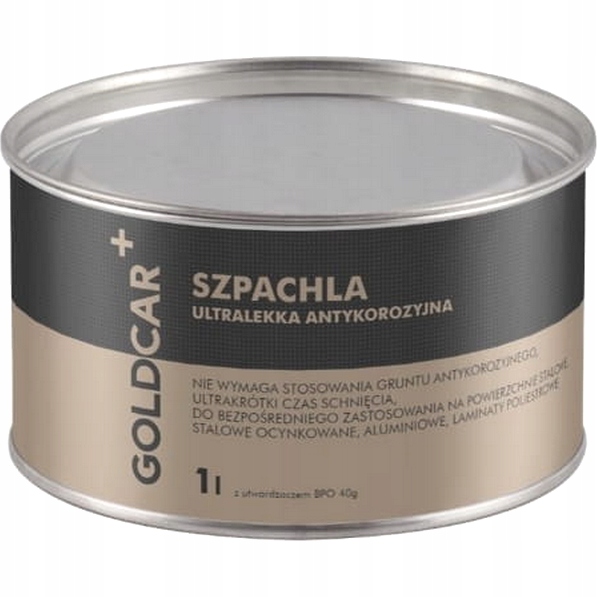 Szpachla Goldcar+ Antykorozyjna Ultralekka 1000ml