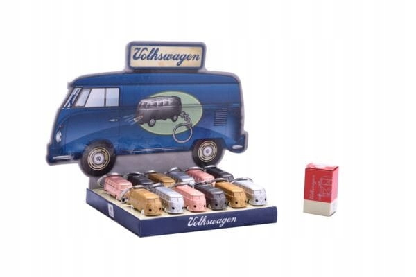 Kovová kľúčenka Volkswagen Led Box 12 ks