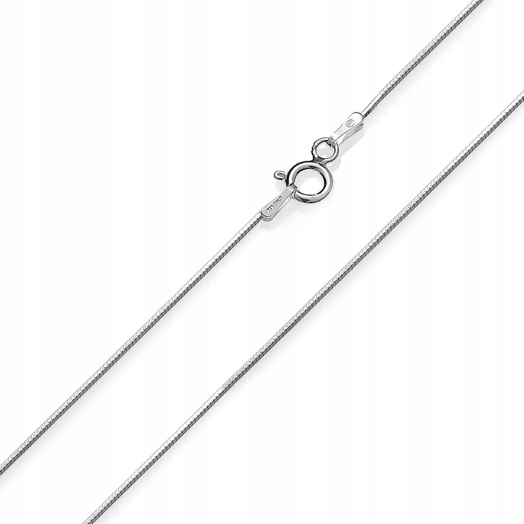 Stříbrný Řetízek 925 Zmijka Náhrdelník 55 CM