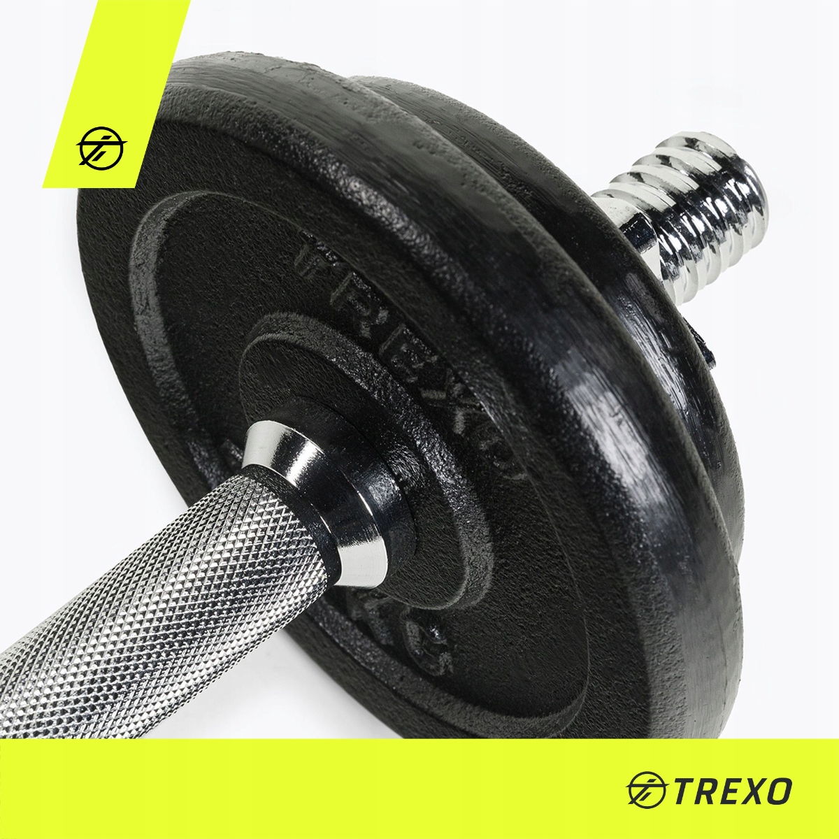 HANTLE ŻELIWNE REGULOWANE 2 x 10KG ZESTAW GRYFY EAN (GTIN) 5904823007435