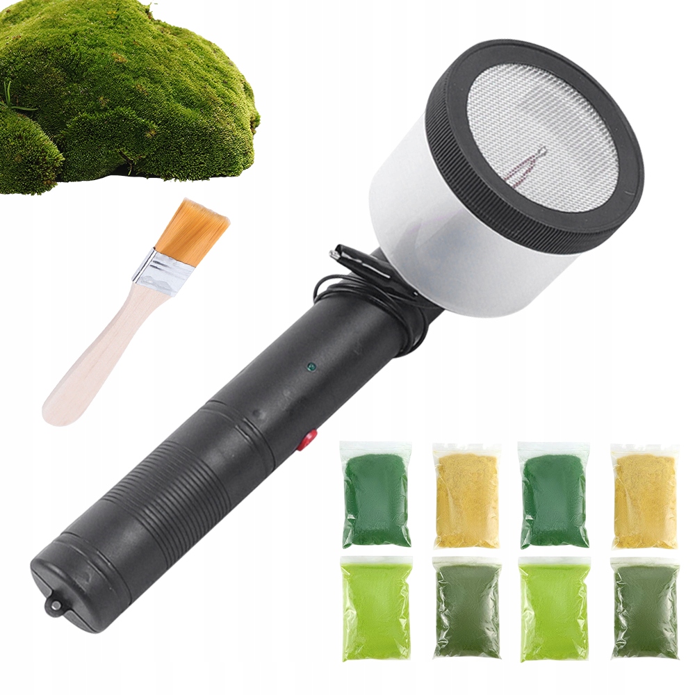 Mini Aplikátor Na Vločkování Statické Trávy Pro Modelování S Rukojetí