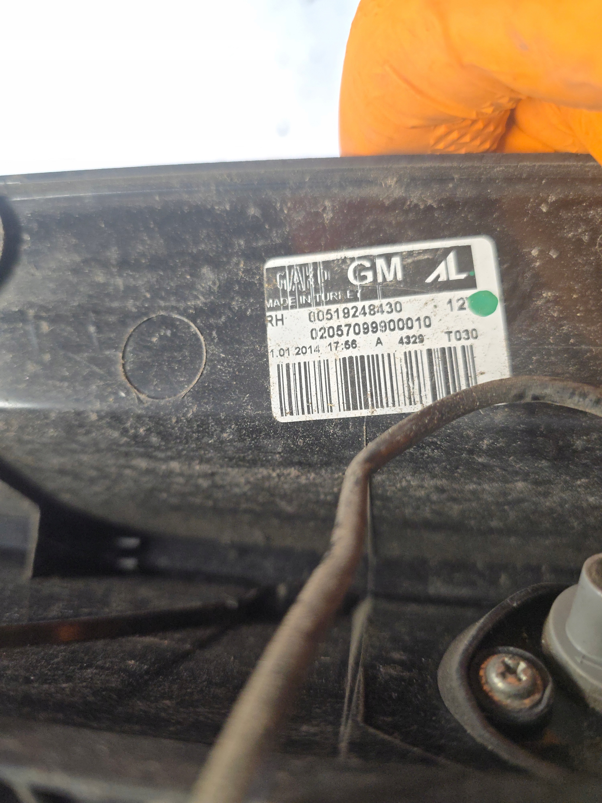 OPEL COMBO D light right rear part right rear EUROPA 00519248430