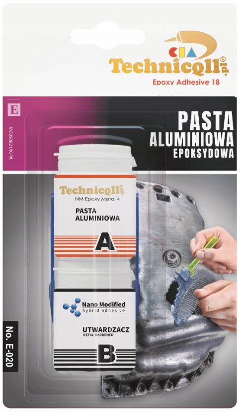 

Dwuksładnikowa Pasta Epoksydowa Płynny Metal 80G