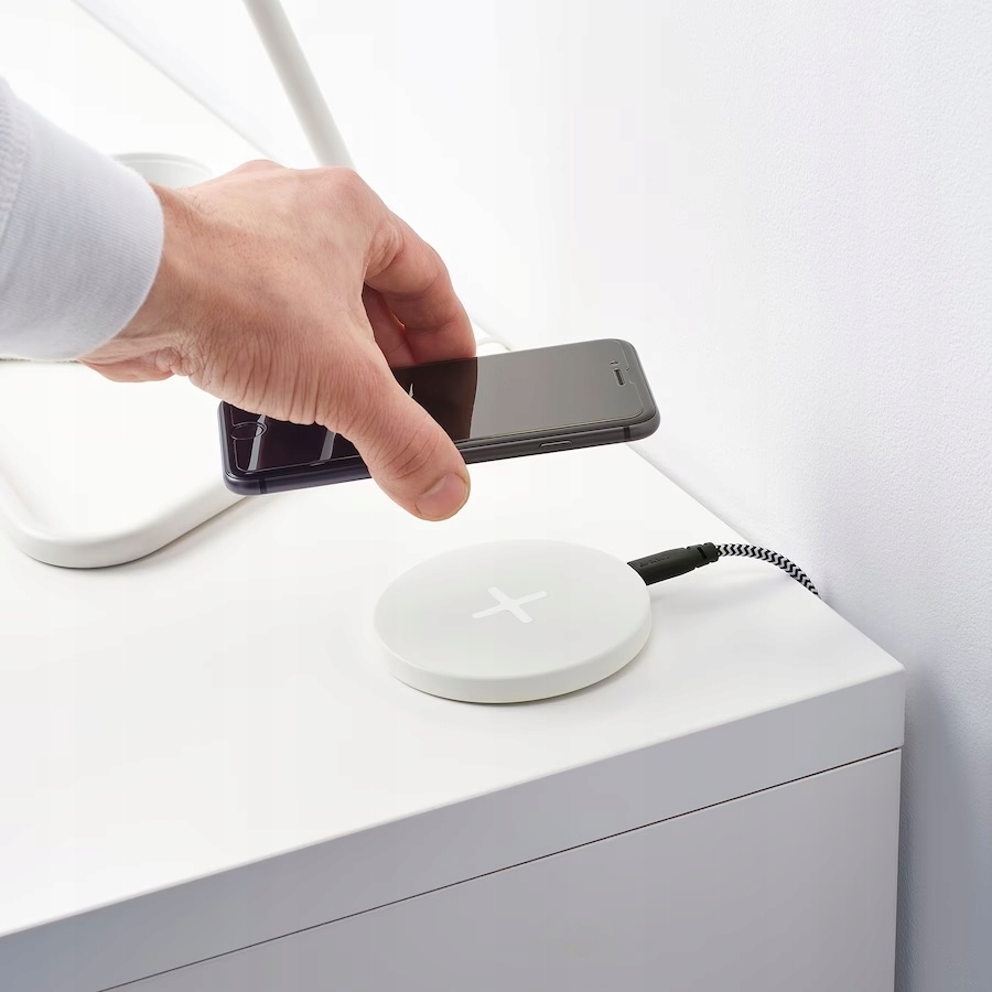 IKEA LIVBOJ Ładowarka indukcyjna BIAŁY Kod producenta 70465246