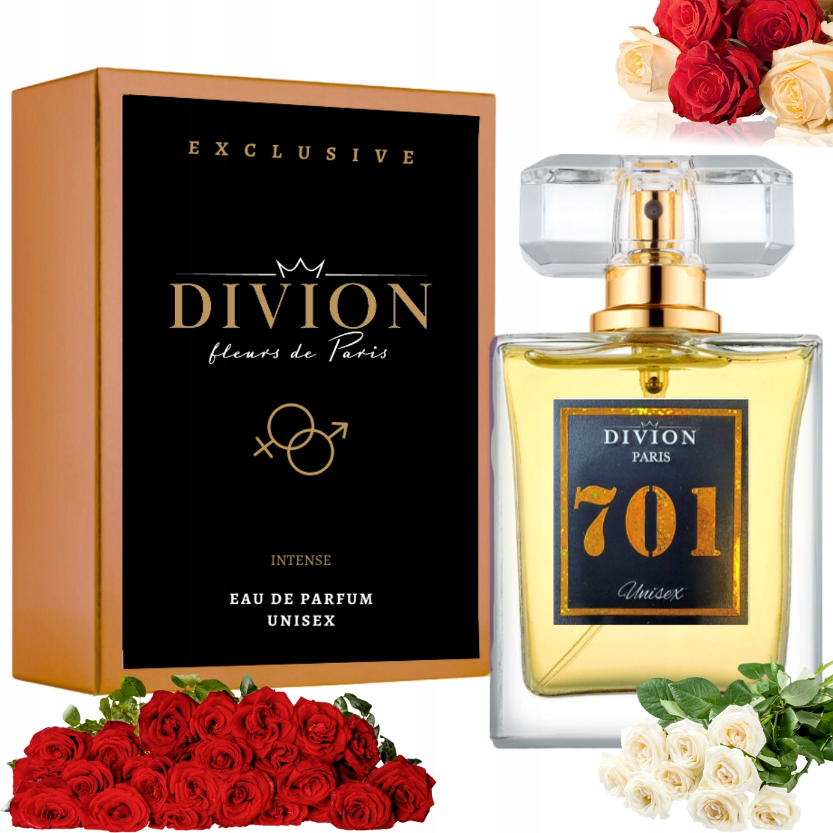 Parfém unisex 100 ml Divion č. 701 Silný
