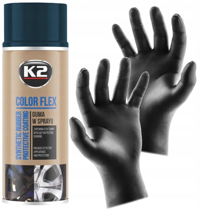 K2 COLOR FLEX CARBON 400ML - GUMA W SPRAYU Re