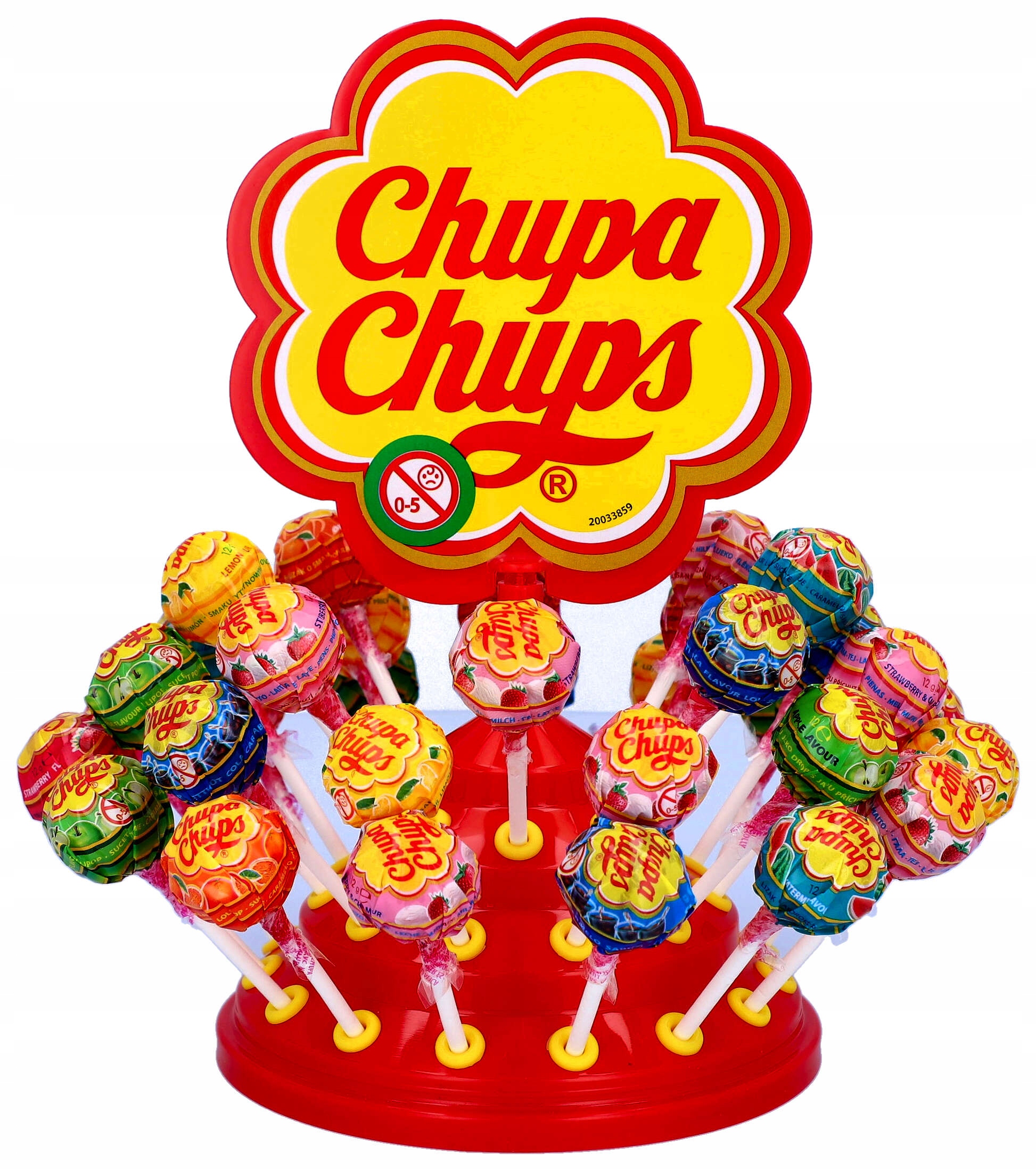 Lízátka Chupa Chups mix chutí ovocných 100 kusů