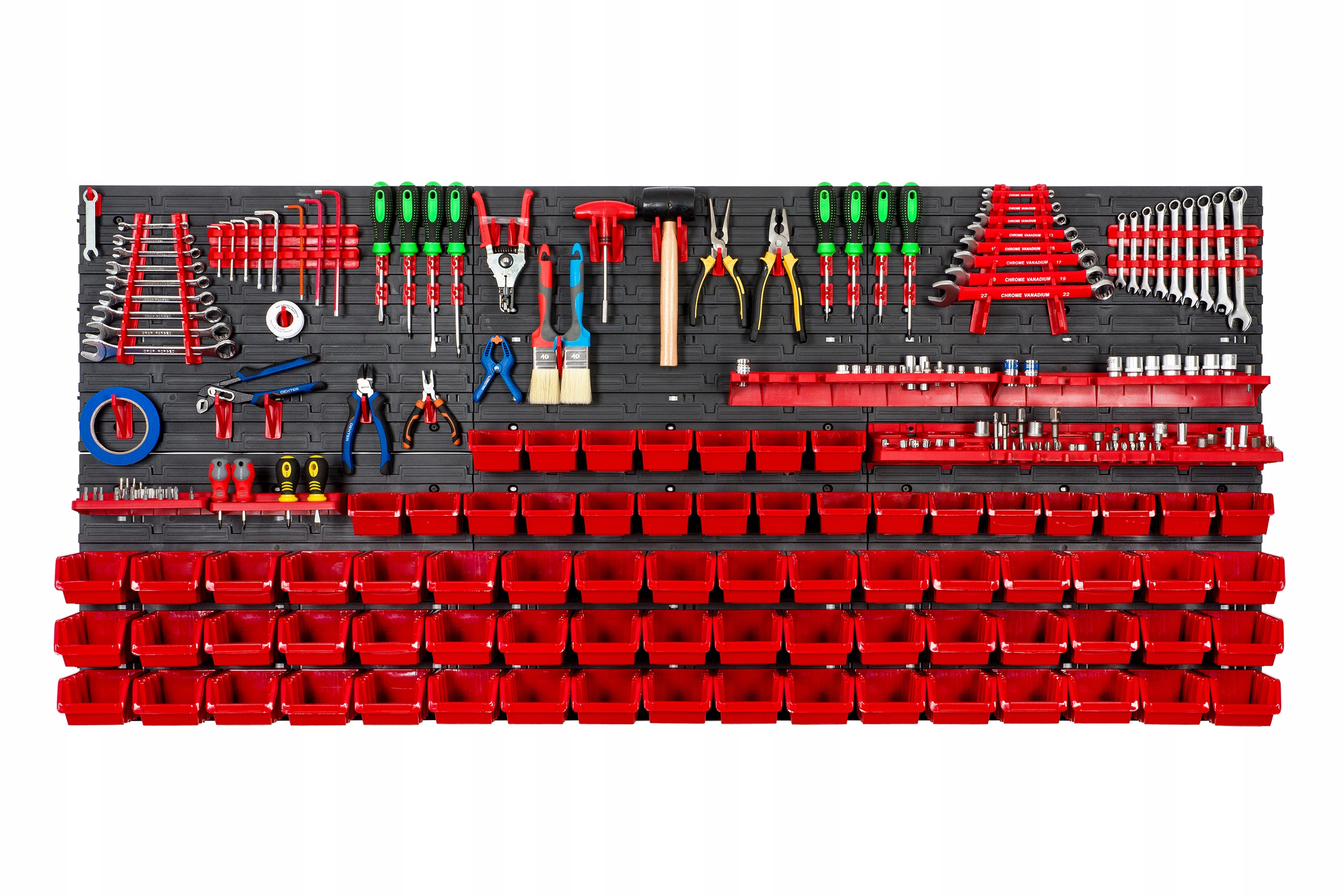 TABLICA SCIANKA WARSZTATOWA 173x78 CM 74 KUWETY Mark Prosperplast
