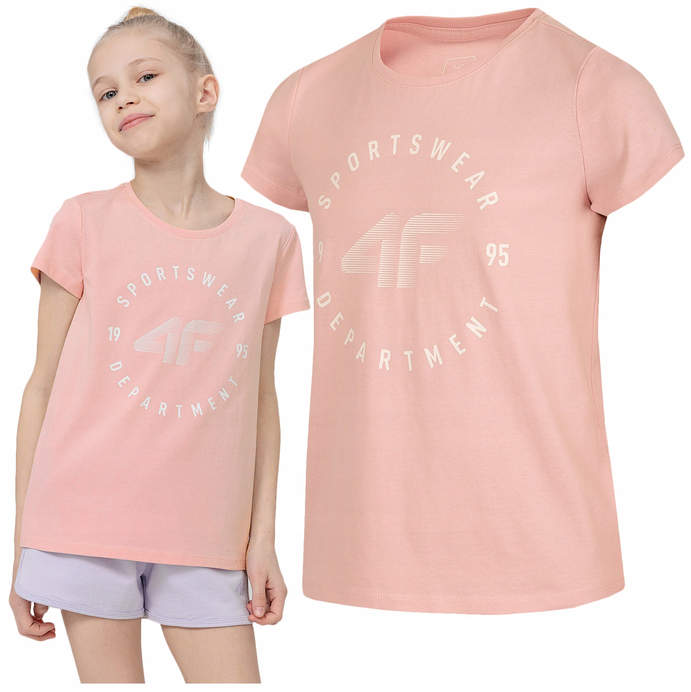 

Koszulka dziecięca T-shirt 4F junior JTSD003 164