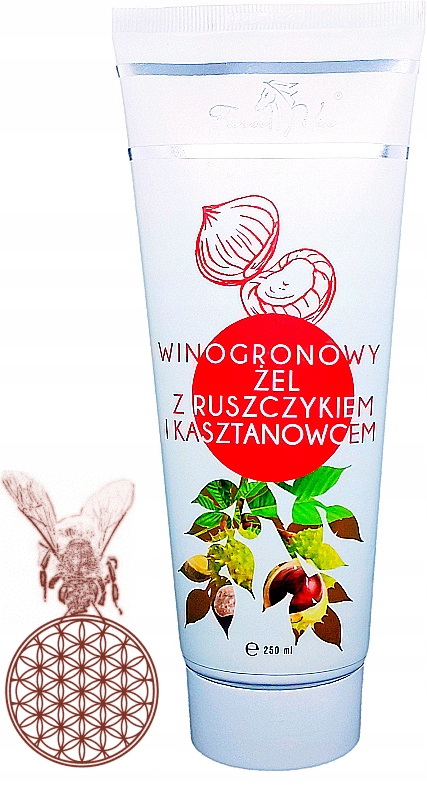 

Winogronowy Żel z Ruszczykiem i Kasztanowcem 250ml