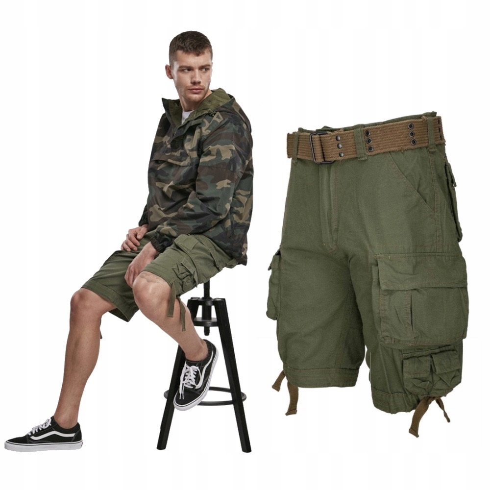 Kraťasy krátké Brandit Savage Vintage Olive 6XL