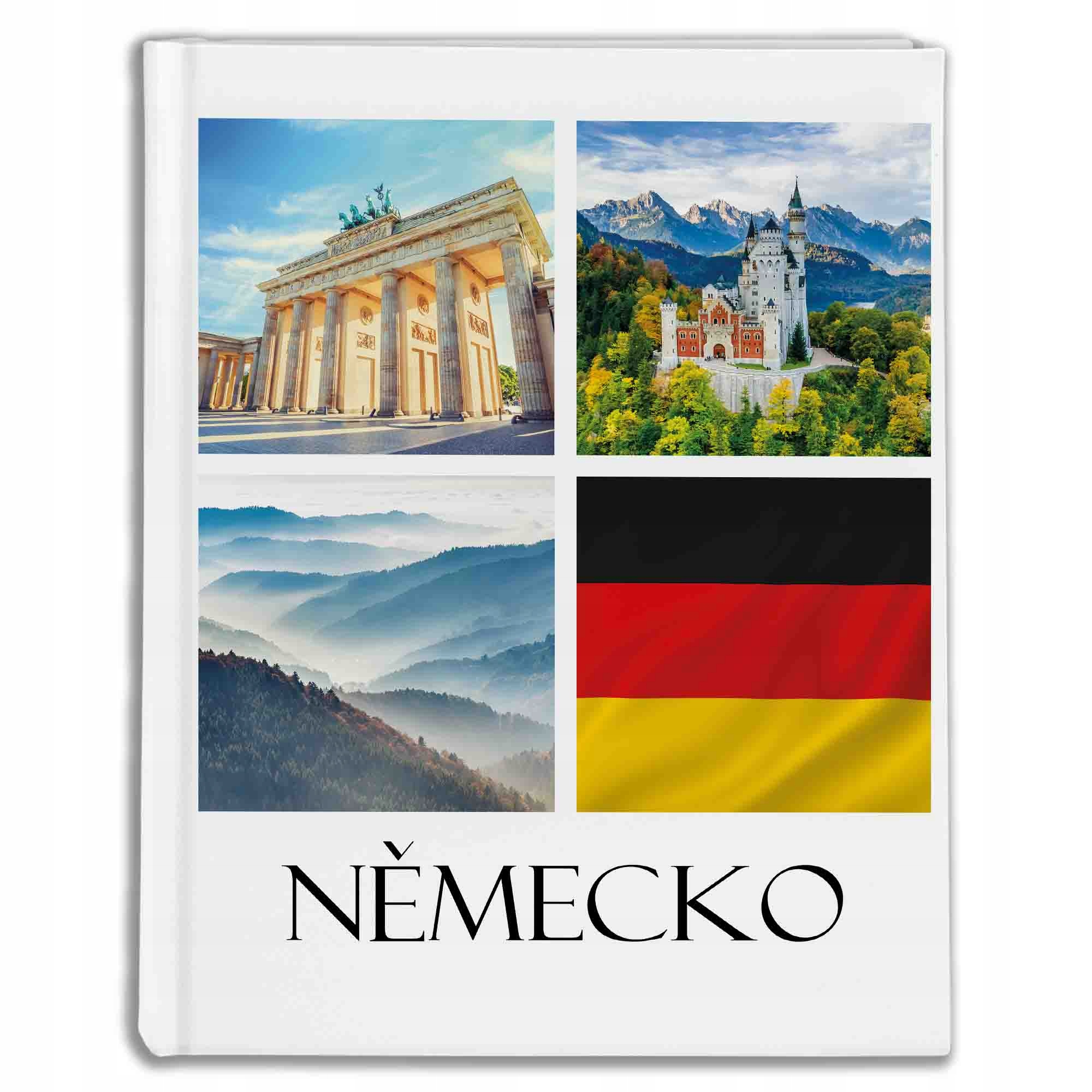 Tradiční album na 100 černých listů 19,5x26 cm Německá kvalita 691(cz)