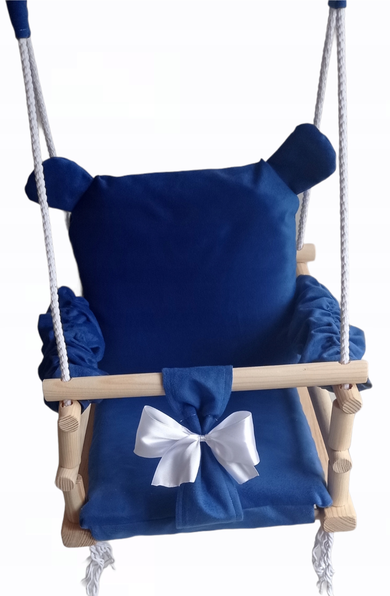 HUŚTAWKA 3w1 DLA DZIECI miś kolor NIEBIESKI Rodzaj bujaki