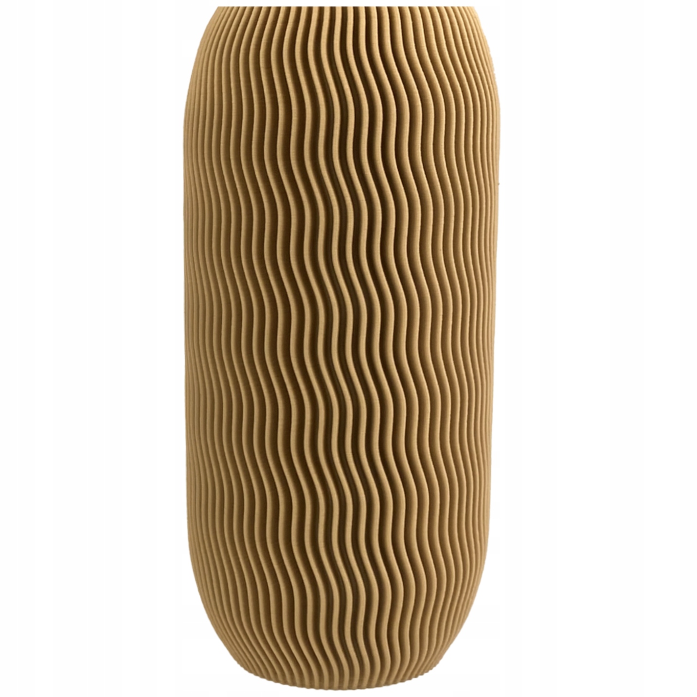 WAZON NA KWIATY 17CM NIETŁUKĄCY NOWOCZESNY BEŻOWY Materiał tworzywo sztuczne