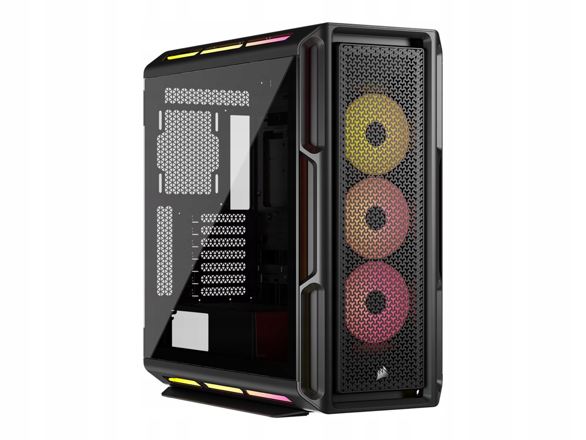 Corsair Pc Skříň iCUE Link 5000T LX Rgb Černá Mid-Tower (Střední věž) Bez zdroje