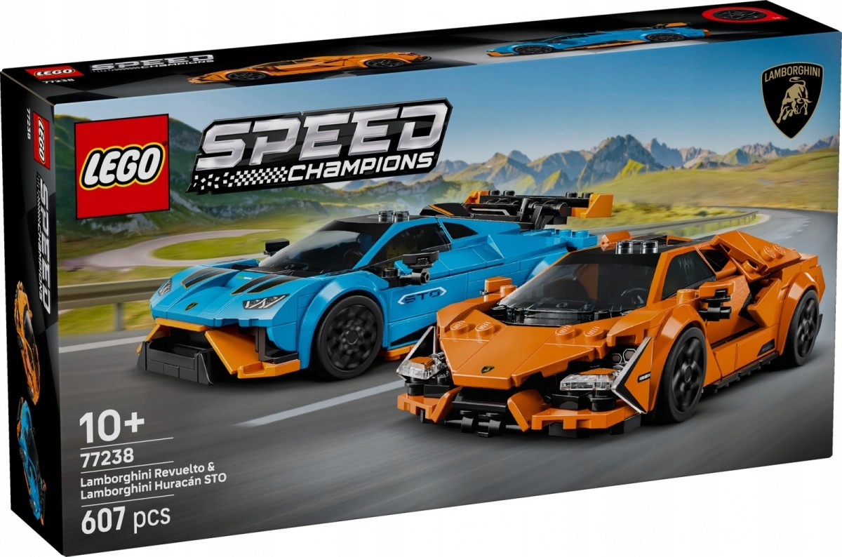 Lego Stavebnice Speed Champions 77238 Lamborghini Revuelto a Huracan Sto