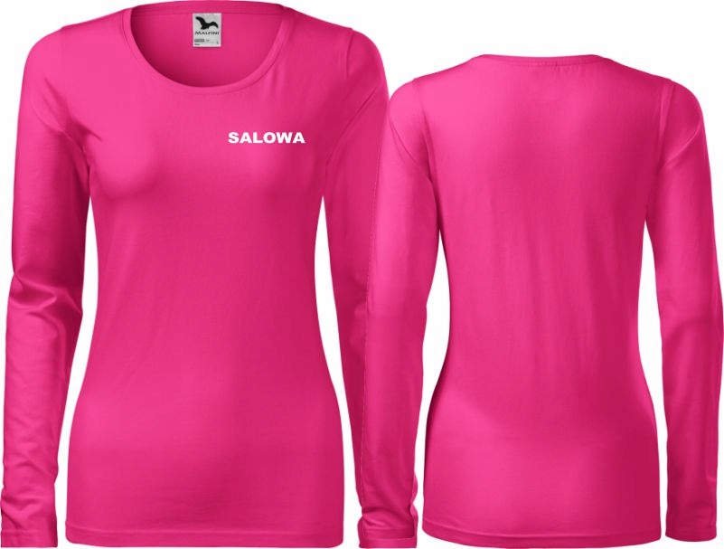 

Damski Medyczny Longsleeve Salowa Malina XL