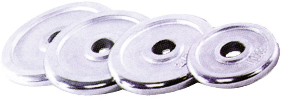 Chromované cvičební talíře Spartan 2x2,5 kg