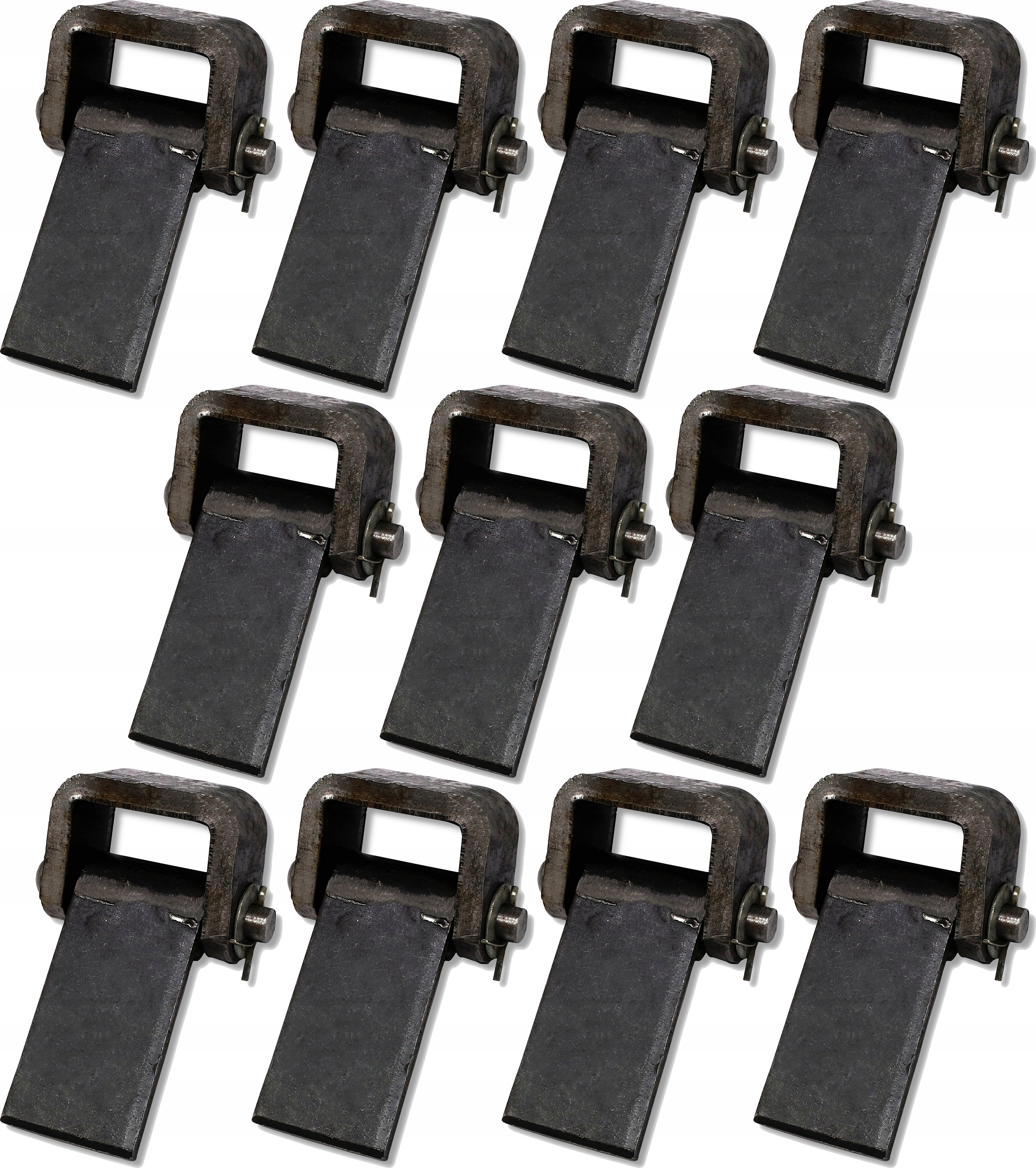 11x ZAWIAS BURTY KOMPLET NA CAŁĄ PRZYCZEPĘ D35 D47