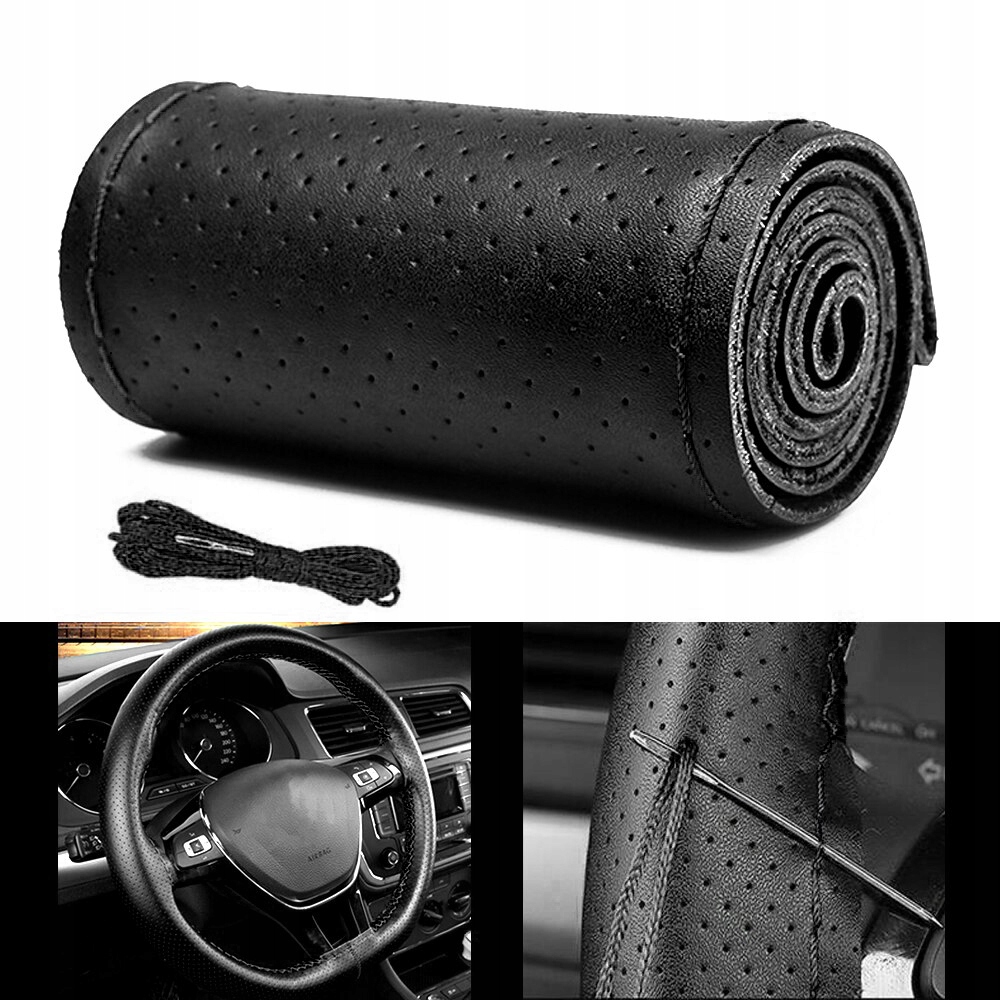 POKROWIEC NA KIEROWNICE NAKŁADKA SKÓRA DO OBSZYCIA Producent inny