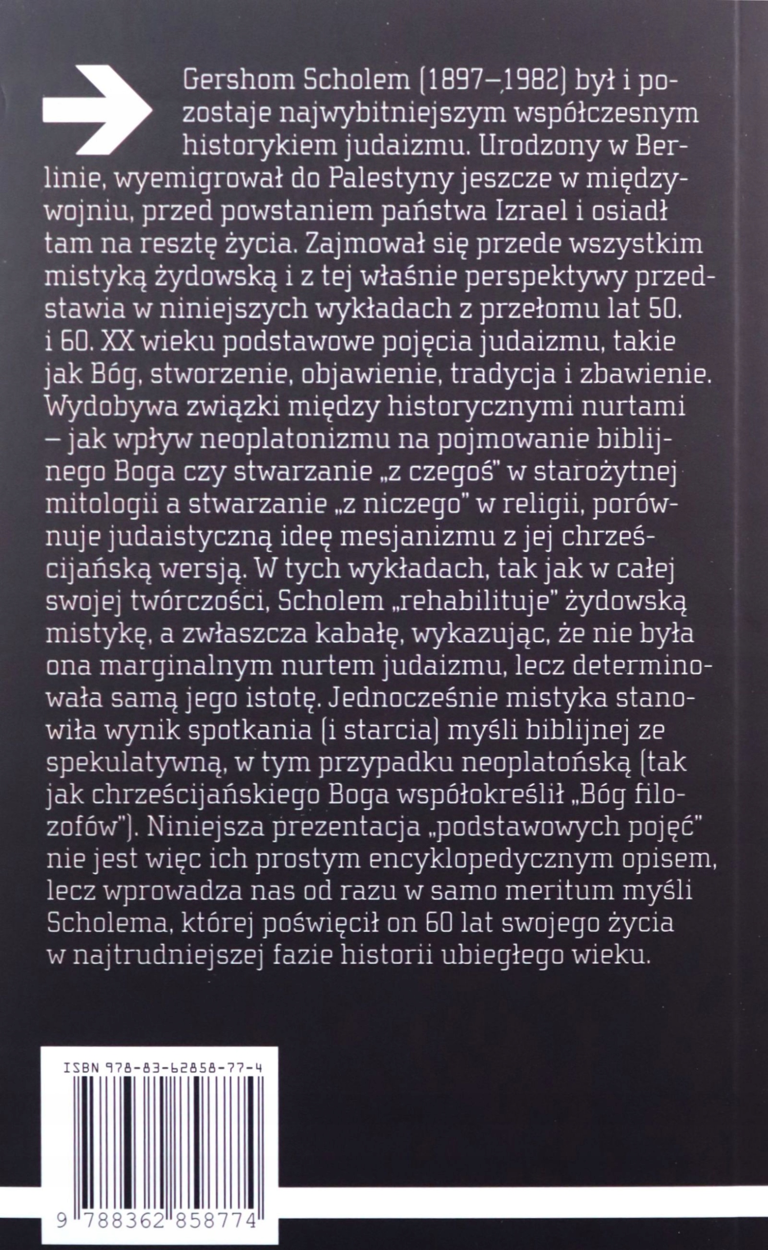 O PODSTAWOWYCH POJĘCIACH JUDAIZMU [KSIĄŻKA] Stan opakowania oryginalne