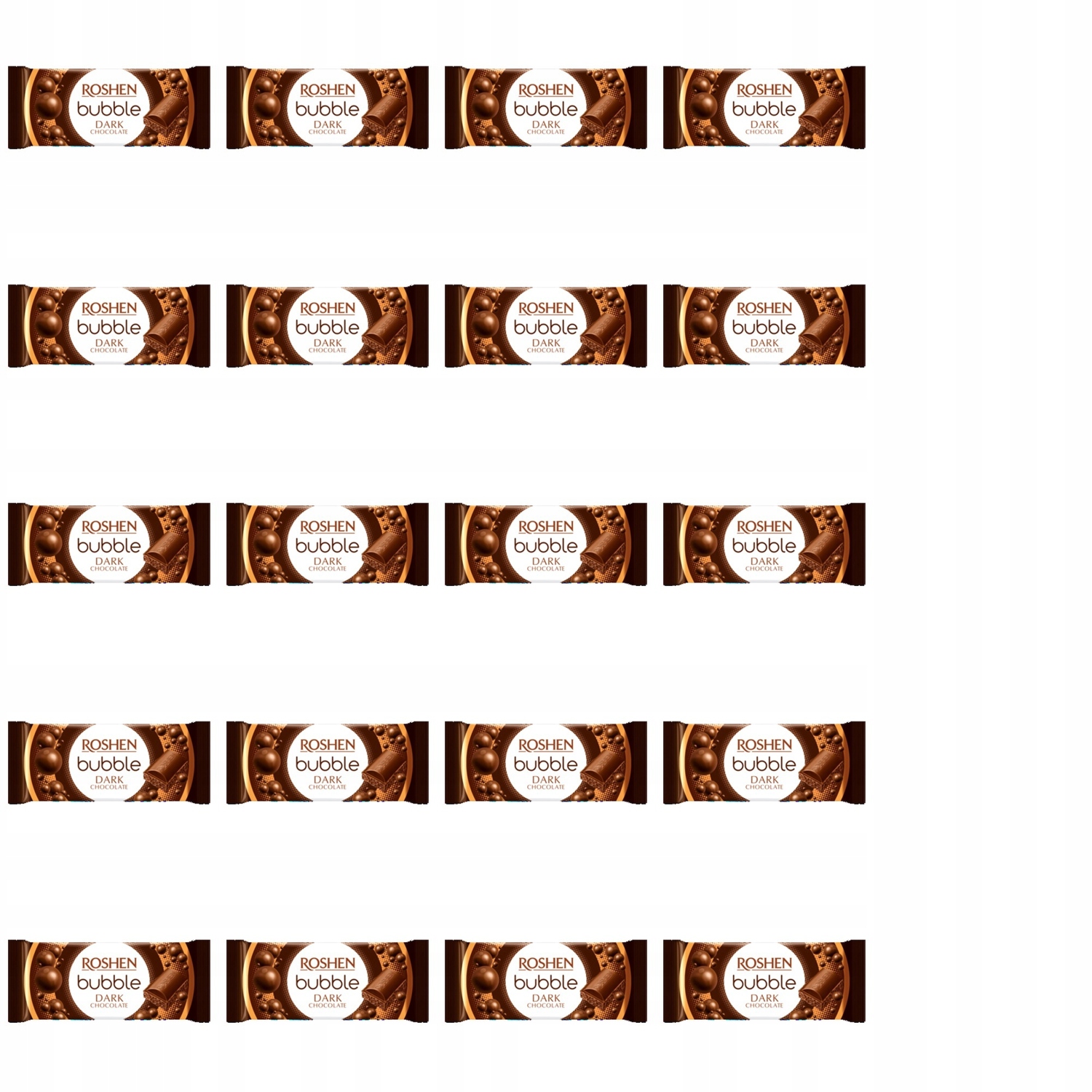 Levně 20 x 80 g Roshen čokoláda extra hořká Karton