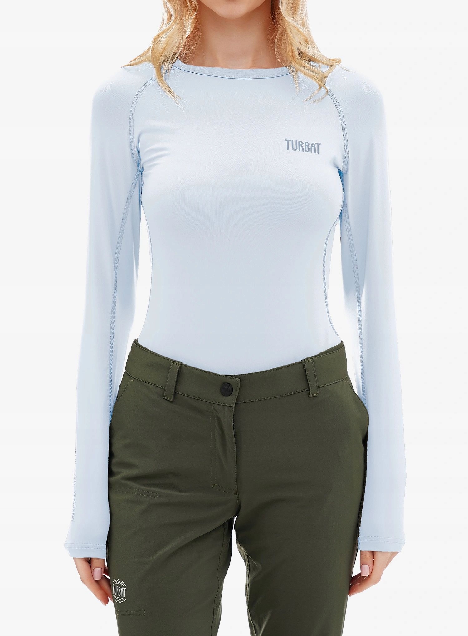 Bluza termoaktywna damska Turbat Hike Lite Ls Thermo T-Shirt gl. gray XL