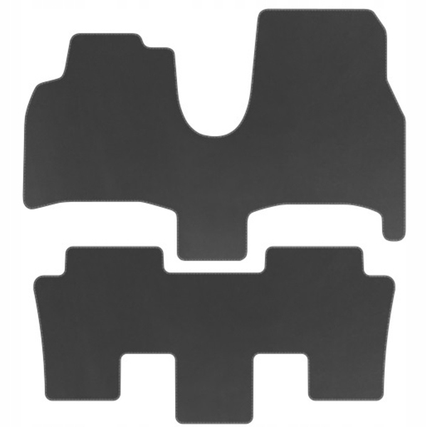 Peugeot 807 2002-2014 velurové koberce Comfort Gr